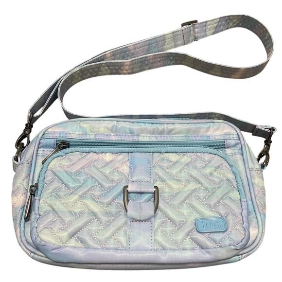 Lug Carousel Convertible Crossbody / Belt Bag – Blue Mystic Seaglass - Picture 1 of 8